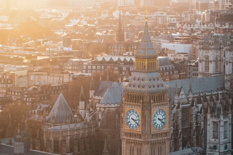 Big Ben and the London cityscape